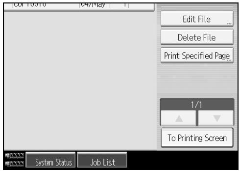 RICOH PRO 906EX - Printing a Stored Document - 1