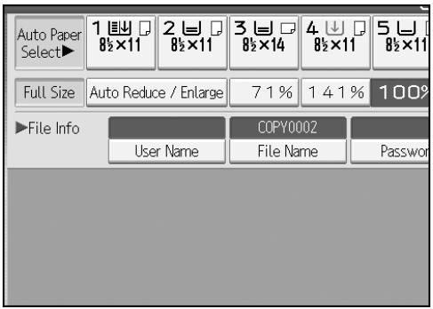 RICOH PRO 906EX - To register or change a user name (When no name is registered to the Address Book) - 1