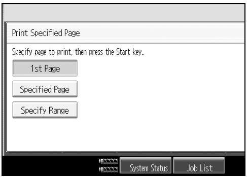 RICOH PRO 906EX - Printing a Specified Page - 1