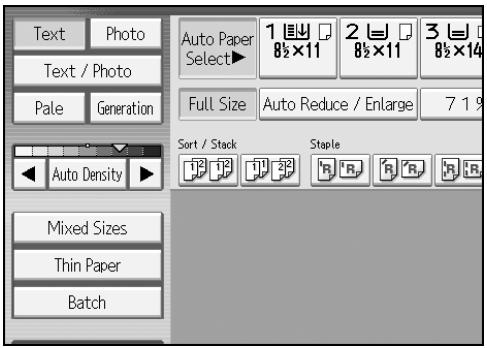 RICOH PRO 906EX - Manual image density - 1