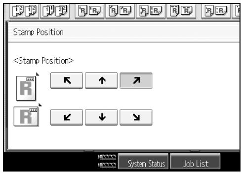 RICOH PRO 906EX - Changing the stamp position - 1