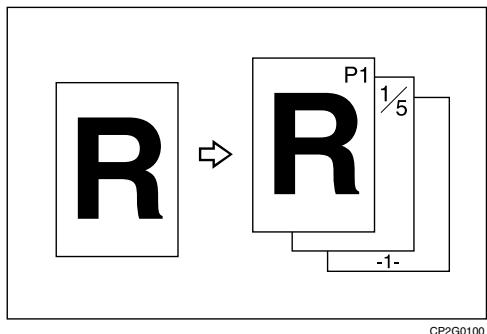RICOH PRO 906EX - Page Numbering - 1
