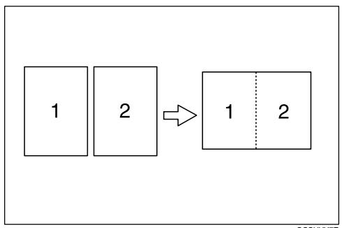 RICOH PRO 906EX - Combining Multiple Pages onto a Single Page - 1