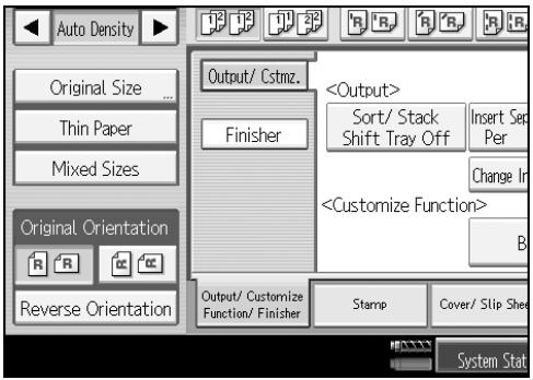 RICOH PRO 906EX - Shift tray off in sort/stack - 1