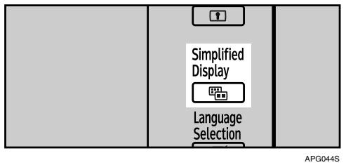 RICOH PRO 906EX - Simplified Display - 1
