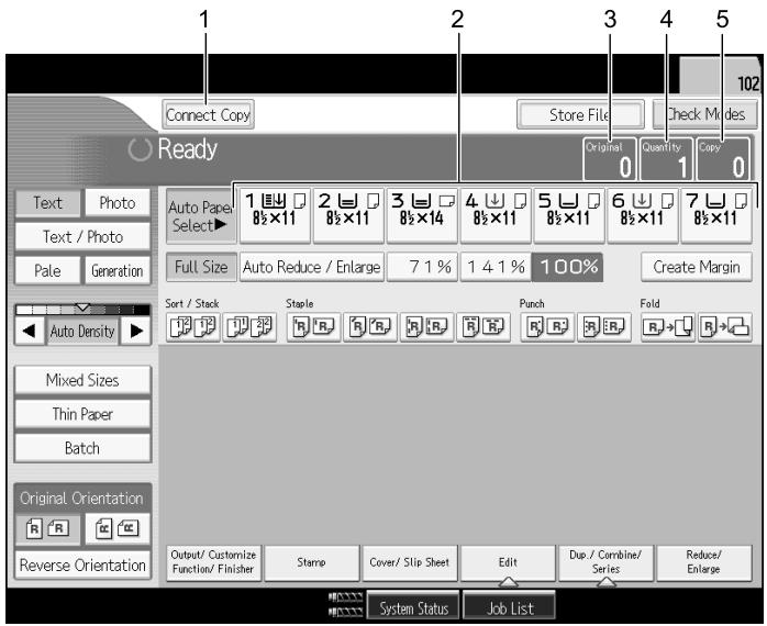 RICOH PRO 906EX - Initial copy display - 1
