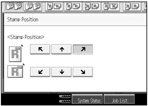 RICOH PRO 906EX - Changing the stamp position - 1