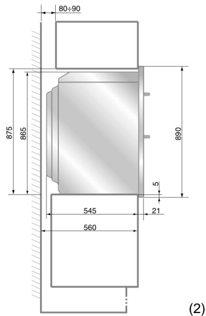 SMEG DO10PSS-5 - Installing the oven - 2