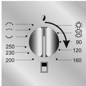 SMEG DO10PSS-5 - Small oven thermostat knob - 2