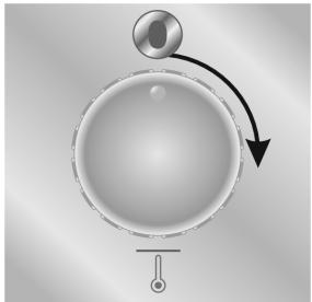 SMEG DO10PSS-5 - Large oven thermostat knob - 1