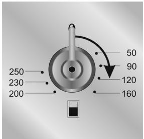 SMEG DO10PSS-5 - Large oven thermostat knob - 3