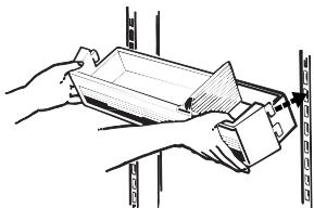 SMEG SRA25X/2 - ADJUSTABLE DOOR BINS - 1