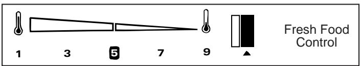 SMEG SRA25X/2 - Set the Temperature Controls (appearance may vary) - 1