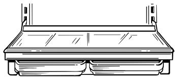 SMEG SRA25X/2 - QUICK SERVE DISHES UNDER SHELF - 1