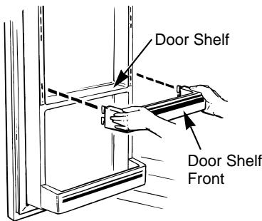 SMEG SRA25X/2 - DOOR SHELF FRONTS - 1