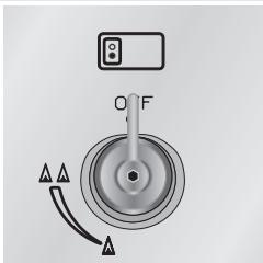 SMEG BQ61T - AUXILIARY / RAPID BURNER CONTROL KNOB (model BQ6130T only) - 1