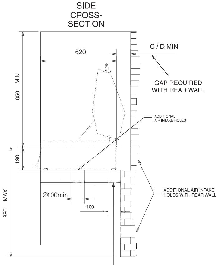 SMEG BQ91T - Built-in installation - 2