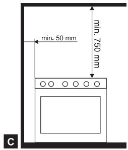 SMEG CS19P-9 - Installing in kitchen units - 5