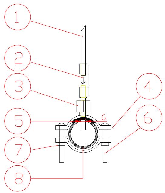 SMEG WO-04 - INSTALLING THE DRAIN CLAMP - 1