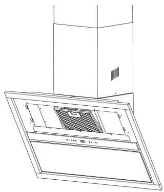 SMEG KCVB9B - Grease filter extraction instructions. - 4