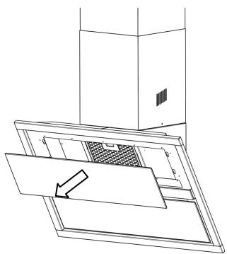 SMEG KCVB9B - Grease filter extraction instructions. - 3