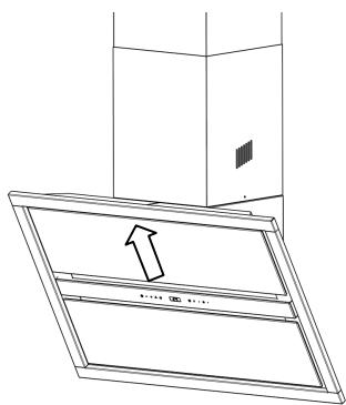 SMEG KCVB9B - Grease filter extraction instructions. - 2