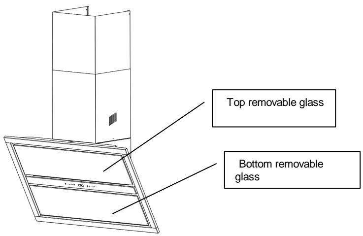 SMEG KCVB9B - Grease filter extraction instructions. - 1