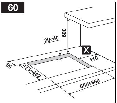 SMEG SAR64XS - Attachment to the support structure - 1