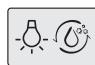 SMEG SBS8003P - This button turns the dispenser light on and off. - 3