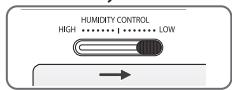 SMEG SBS8003P - Humidity control in the vegetable compartment (Applicable to some models only) - 2