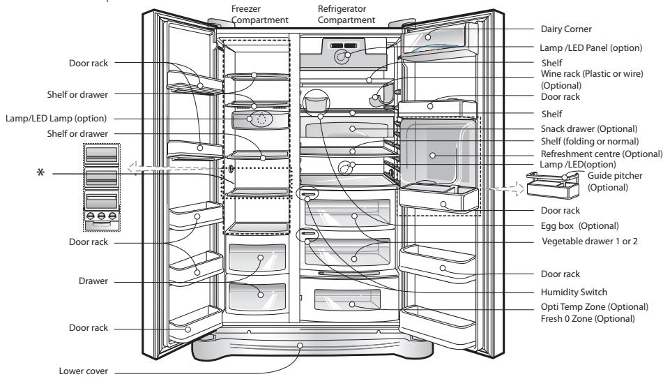 SMEG SBS8003P - *Non dispenser model - 1