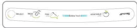 SMEG SBS8003P - Temperature Change at Extra Fresh (Applicable to some models only) - 2