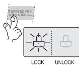 SMEG SBS8003P - This button locks the other buttons - 1