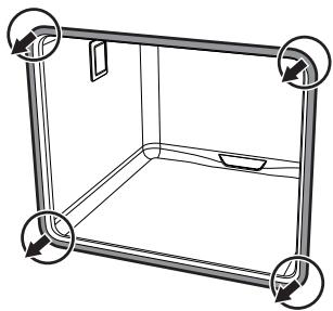 SMEG SF485X - Removing the door seal (not on pyrolytic models) - 1