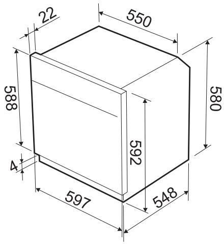 SMEG SF485X - Fastening bushings - 4