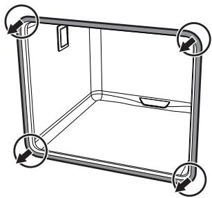 SMEG SFT105N - Removing the door seal (not on pyrolytic models) - 1
