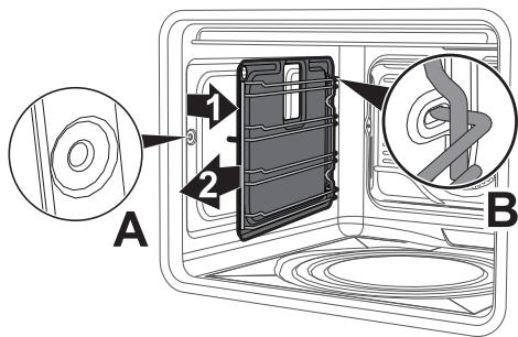 SMEG SFT105N - Removing self-cleaning panels and racks/trays support frames - 1