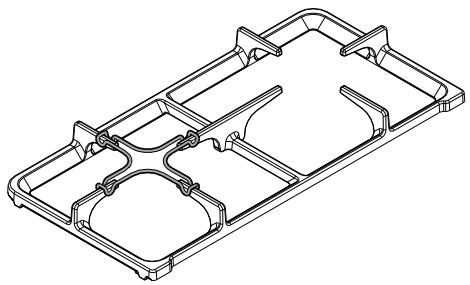 SMEG SR84AOGH - Reduction pan stands - 1