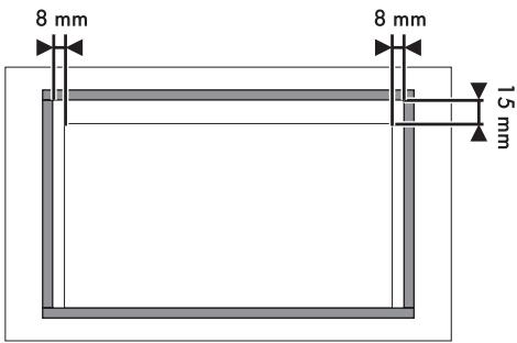 SMEG SR84AOGH - Hob seal - 1