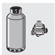 SMEG CB91SV - Conexión para gas metano y gas ciudad - 2
