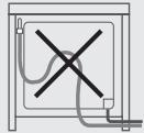 SMEG CX51GVE - Connection with a rubber hose - 2