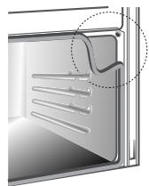 SMEG CX51GVE - Removing the door seal - 1