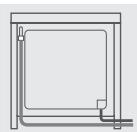 SMEG CX51GVE - Connection with a rubber hose - 1