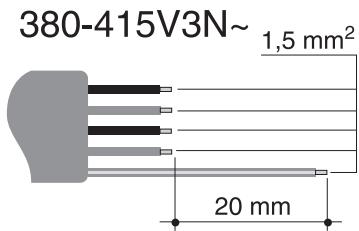 SMEG CX51GVE - Electrical connection - 7
