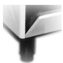 SMEG CX51GVE - Positioning and levelling the appliance (depending on model) - 1