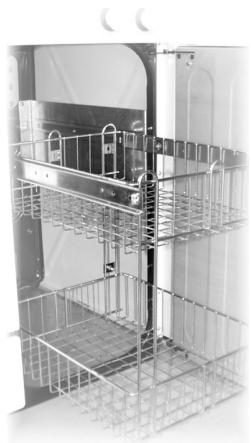 SMEG CX51GVE - Pull-out basket (on certain models only) - 2