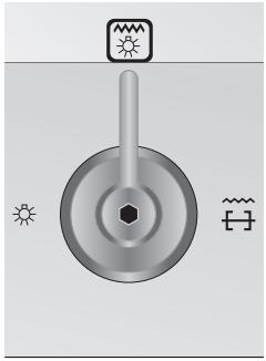 SMEG CX5SV - MANDO CONMUTADOR DE LA LUX DEL HORNO / GRIL DEL ASADOR (sólo en algunos modelos) - 1