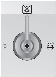 SMEG CX8SV - MANDO CONMUTADOR DE LA LUZ DEL HORNO / GRIL DEL ASADOR (sólo en algunos modelos) - 1