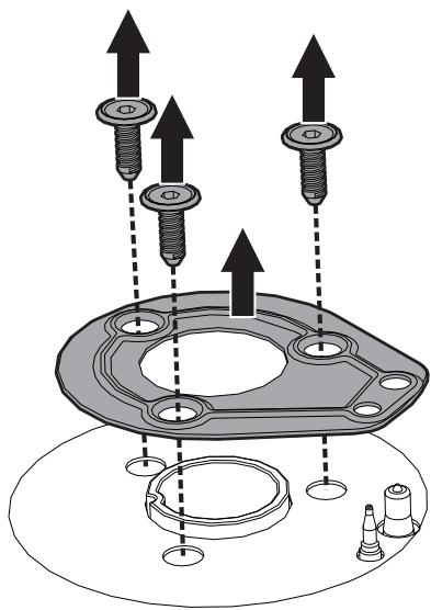 SMEG P1641XTD - Removing the hob top - 4
