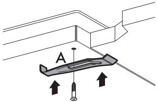 SMEG P261XGHNL - Fixing brackets - 1